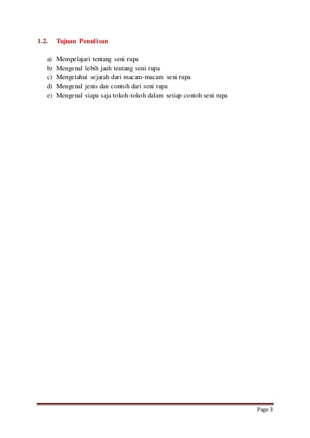 Makalah Seni Rupa (Ilustrasi, Lukis, Patung, Bangunan 