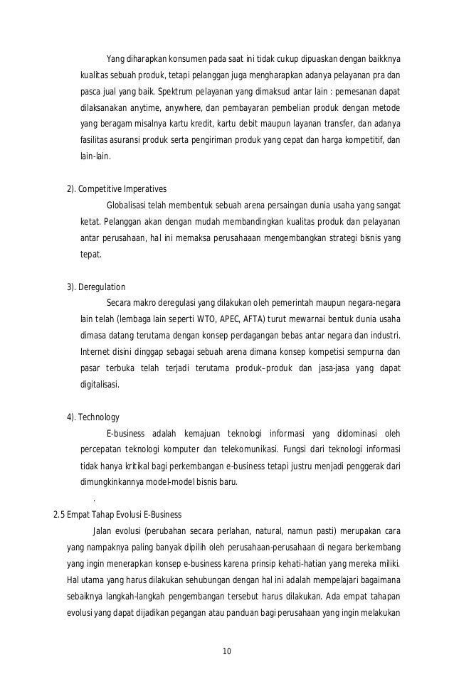 Makalah Si E Bussiness