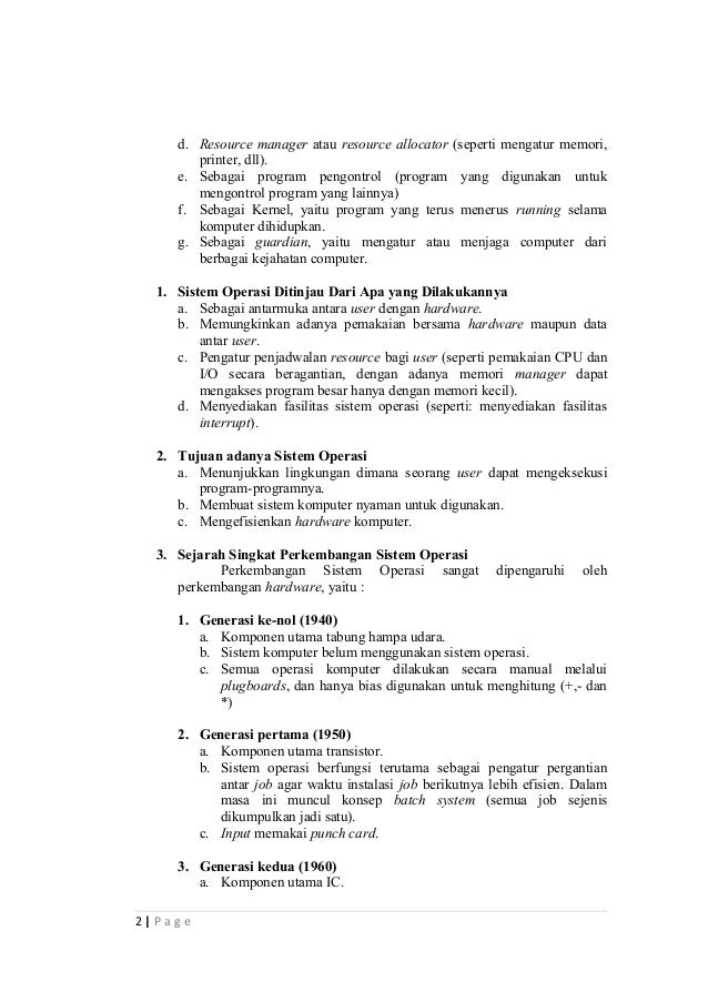 Makalah Sisitem Operasi