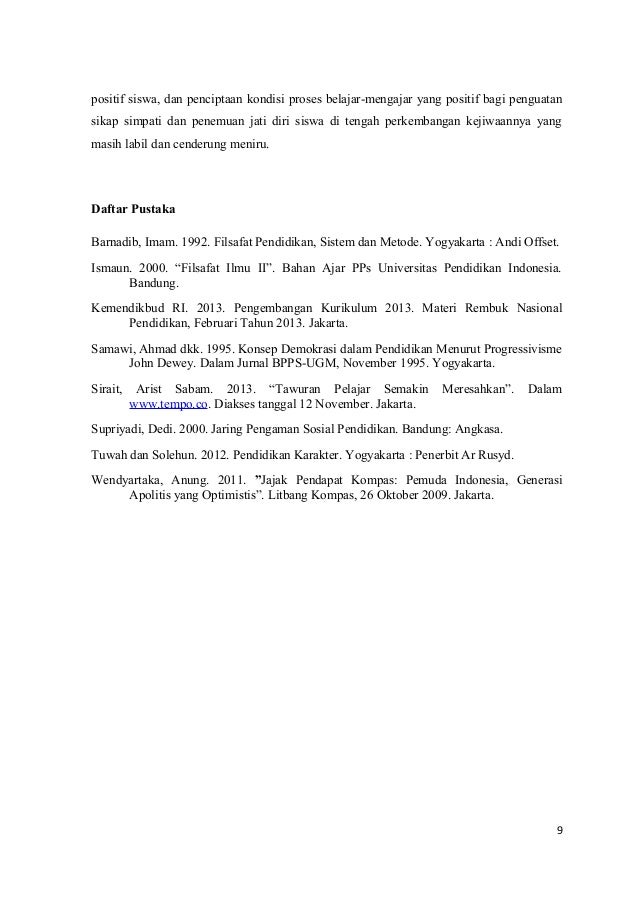 Makalah tawuran pelajar