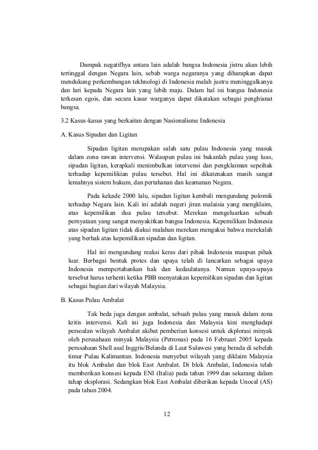 Makalah wawasan-kebangsaan Makalah wawasan-kebangsaan