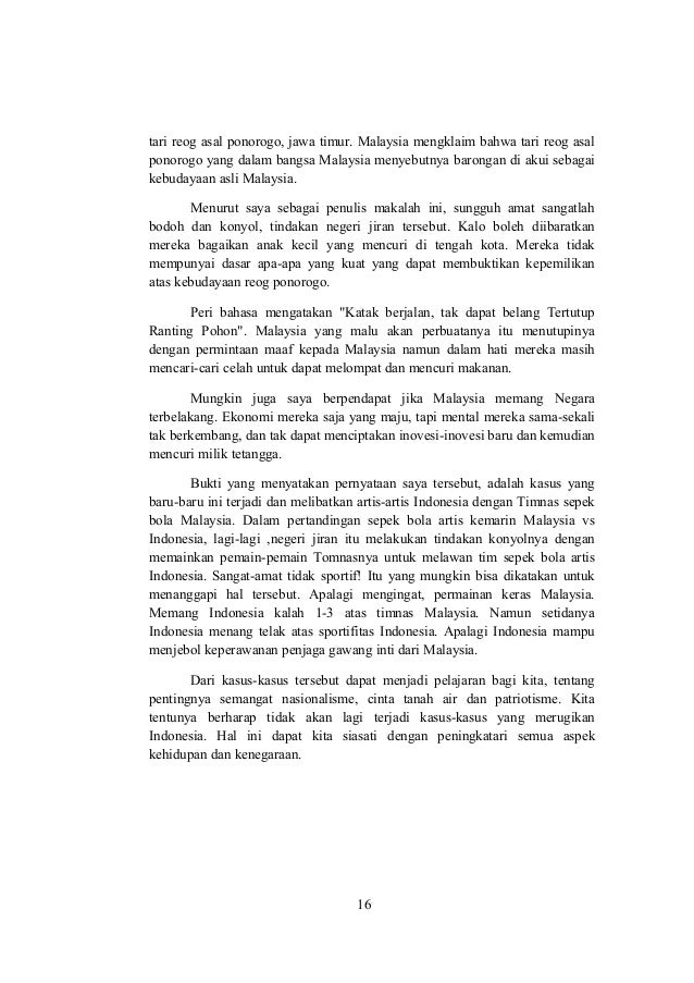 Makalah Wawasan Kebangsaan