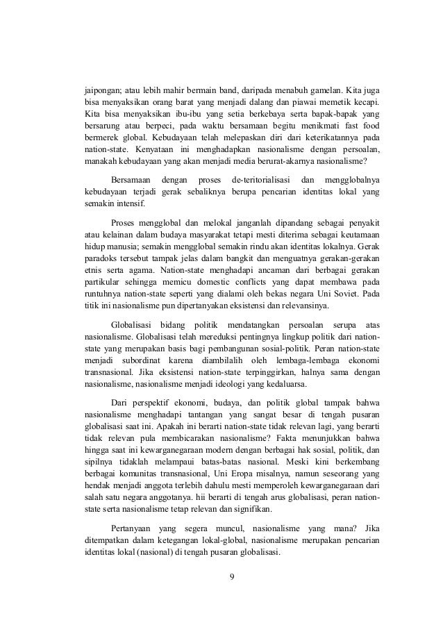 Makalah wawasan-kebangsaan Makalah wawasan-kebangsaan