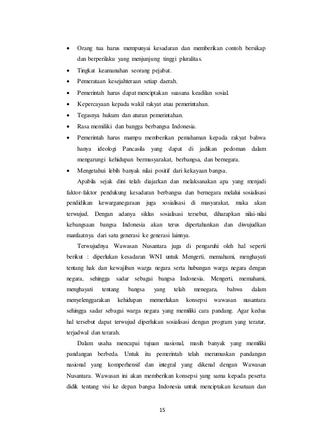Makalah wawasan-nusantara
