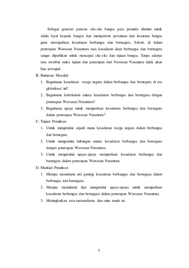 Makalah Wawasan Nusantara