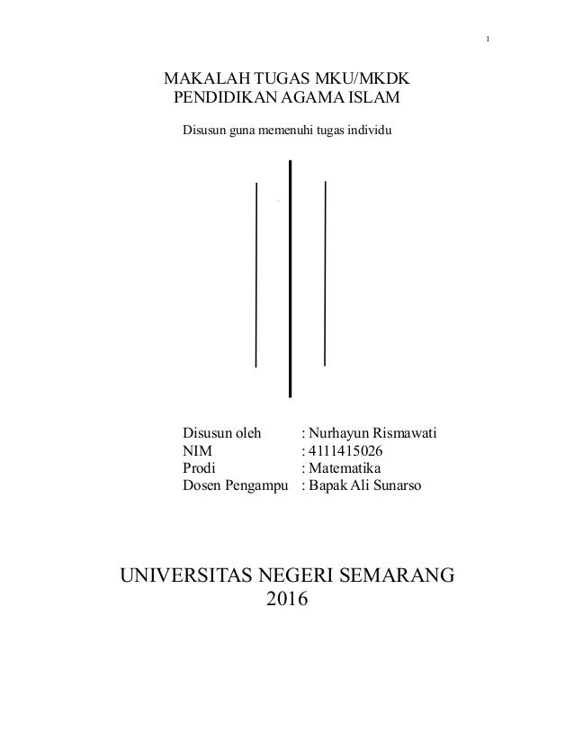 Makalah Agama Tentang Akidah Dan Awal Mula Permusuhan Manusia Dengan