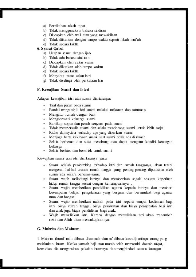 Makalah Agama - Pernikahan
