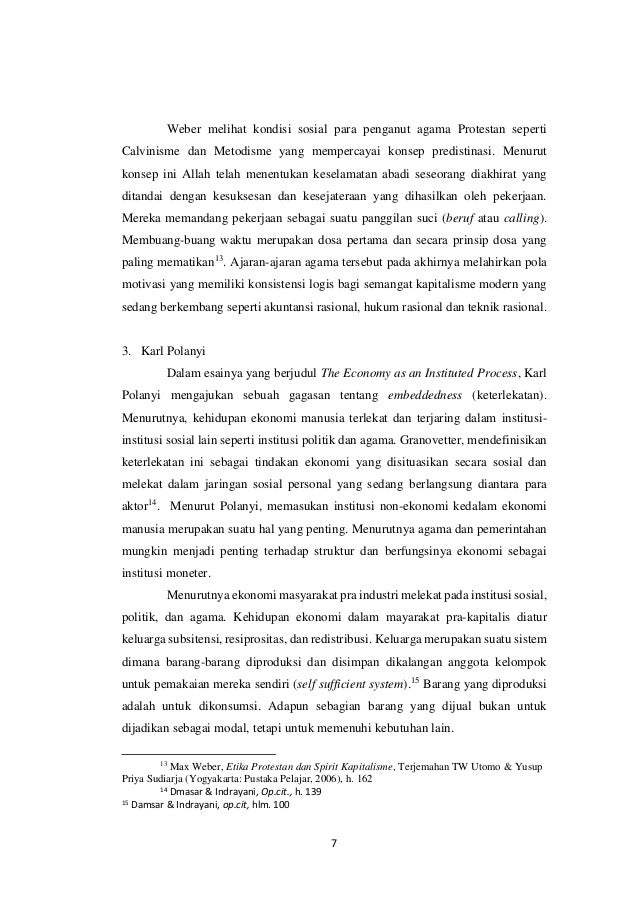 Makalah Agama Dan Ekonomi