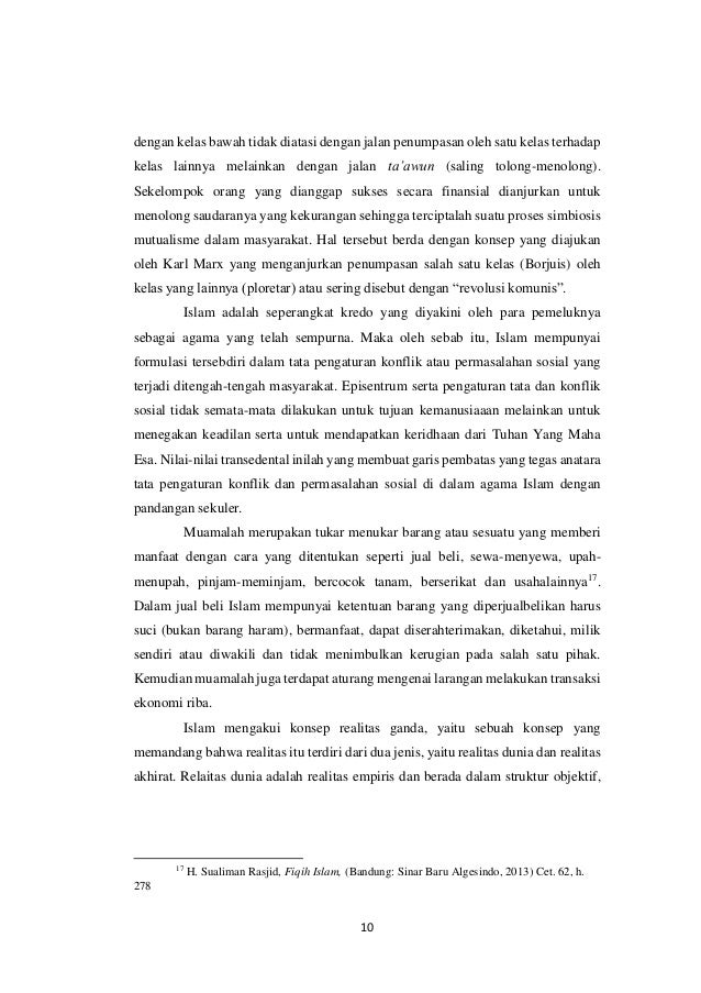 Makalah Agama Dan Ekonomi