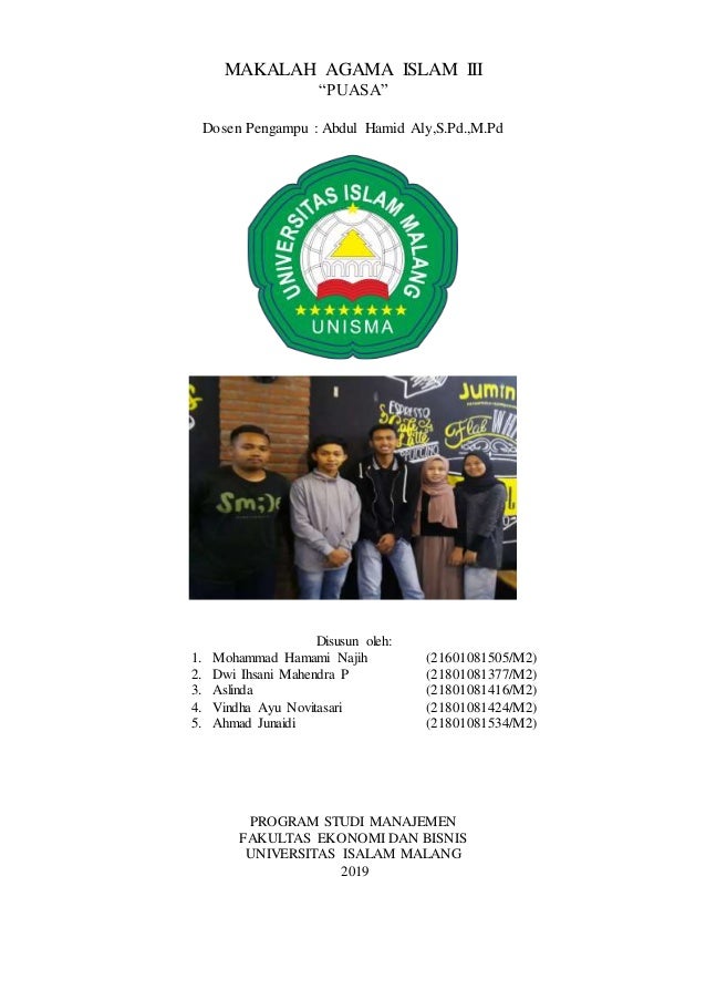 Makalah Agama Islam Iii Materi Puasa
