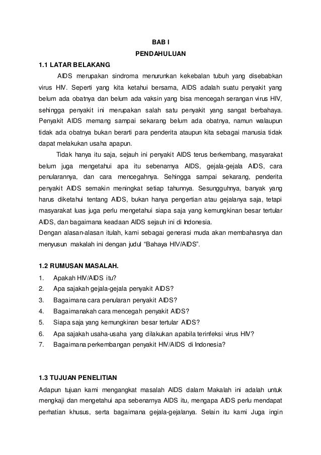 Makalah aids