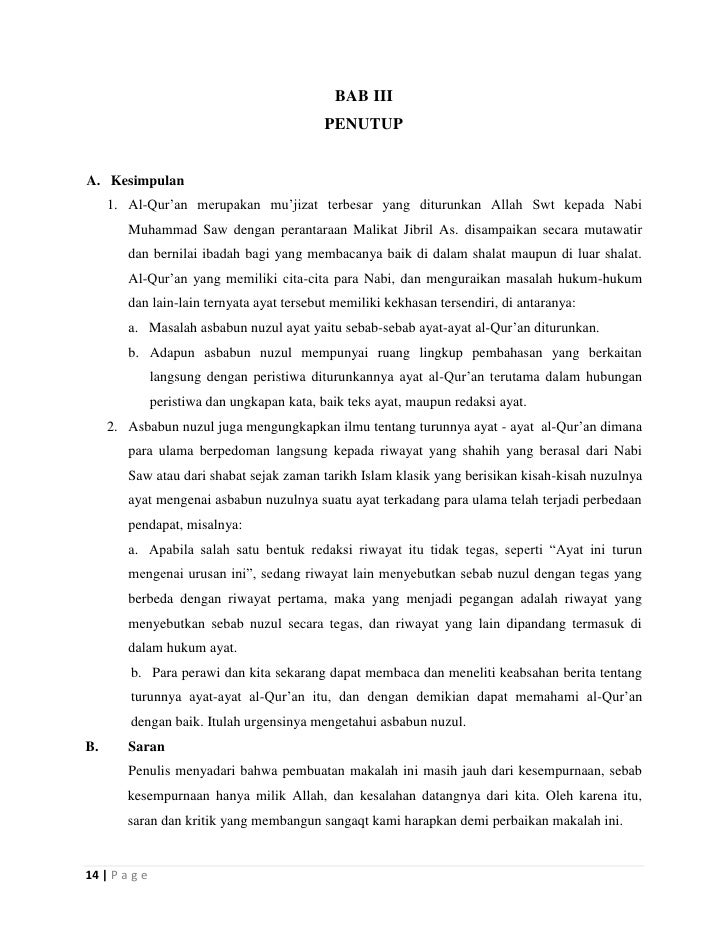 Asbabun Nuzul Surat An-Nisaa Ayat 106-113