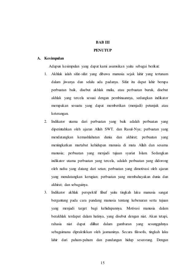 Makalah Akidah Akhlak