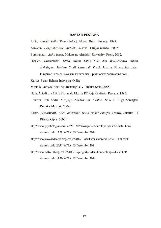 Makalah Akidah Akhlak