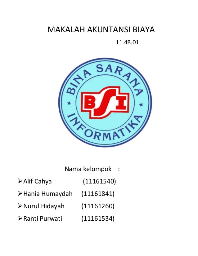 18 Makalah Akuntansi Biaya Overhead
