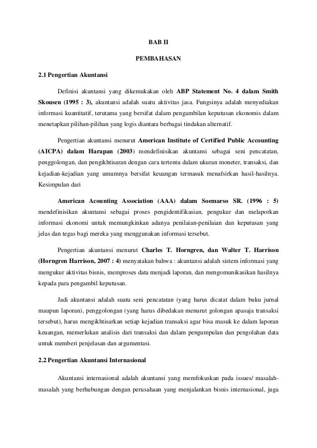 Makalah Akuntansi Internasional