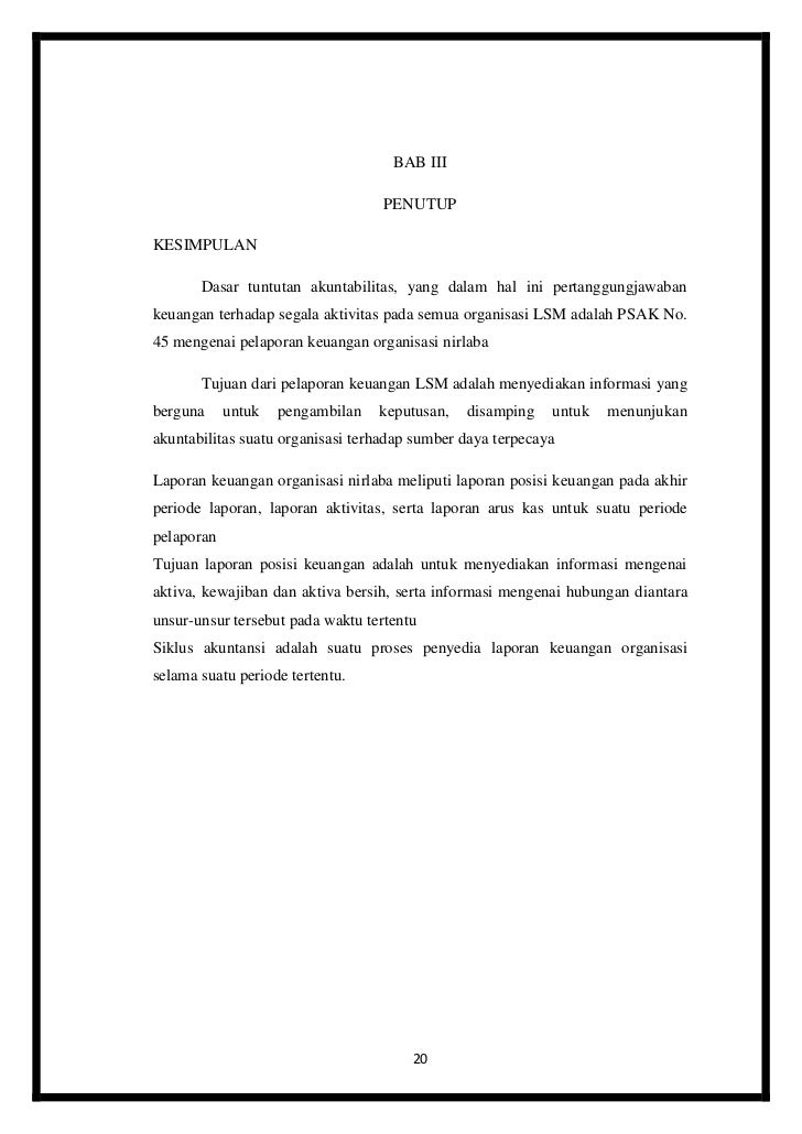 Makalah akuntansi sektor publik (akuntansi lsm & partai 