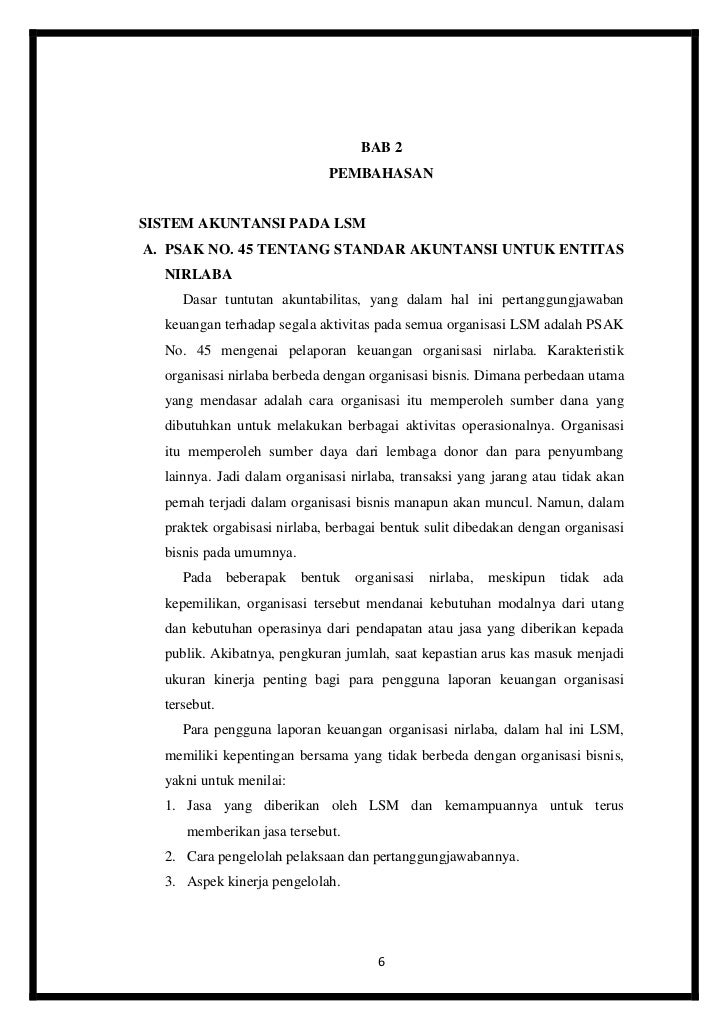 Makalah akuntansi sektor publik (akuntansi lsm & partai 