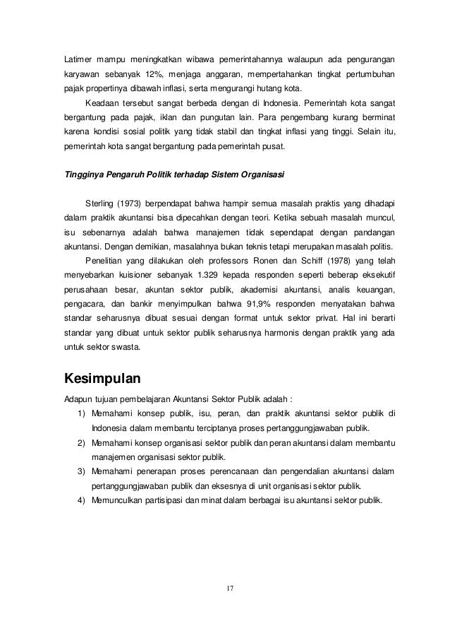 Makalah Akuntansi Sektor Publik
