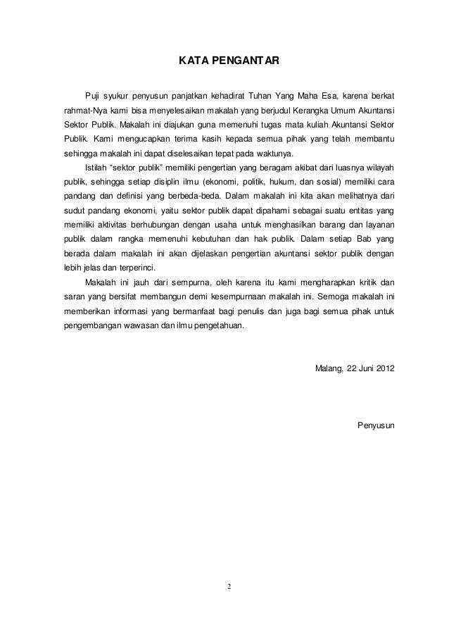 Makalah Akuntansi Sektor Publik
