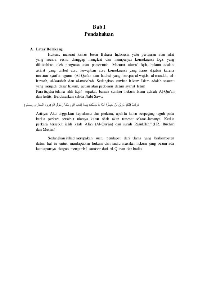 Makalah Alquran Hadist