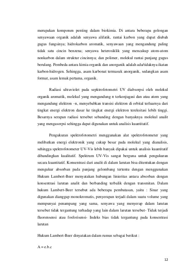 Format Makalah Konfigurasi Elektron | makalah analisa farmasi kuantitatif spektro uv vis dan Format Makalah Konfigurasi Elektron | makalah analisa farmasi kuantitatif spektro uv vis dan