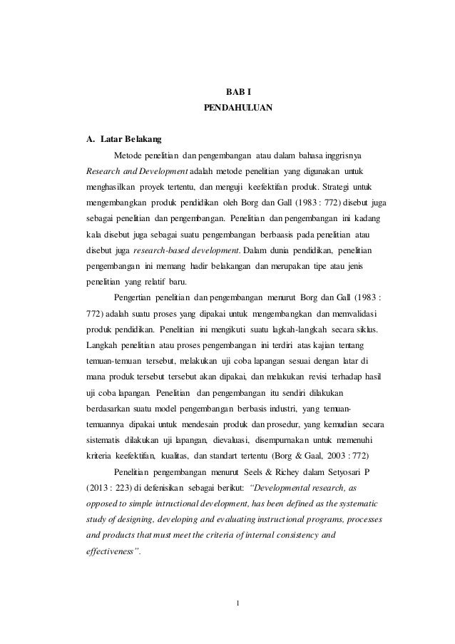 Metode Melakukan Analisis Kebutuhan Dalam Penelitian Pengembangan