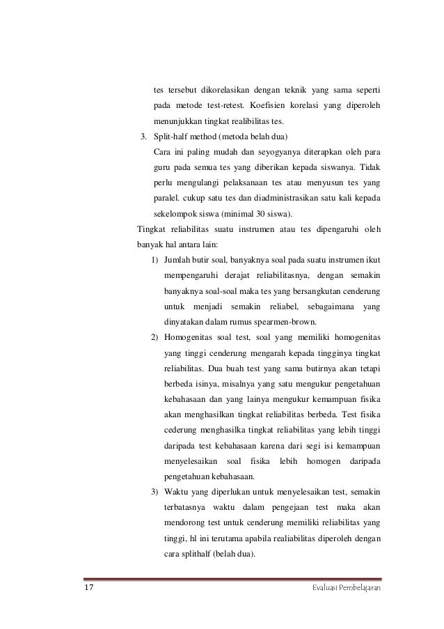 Makalah Analisis Soal