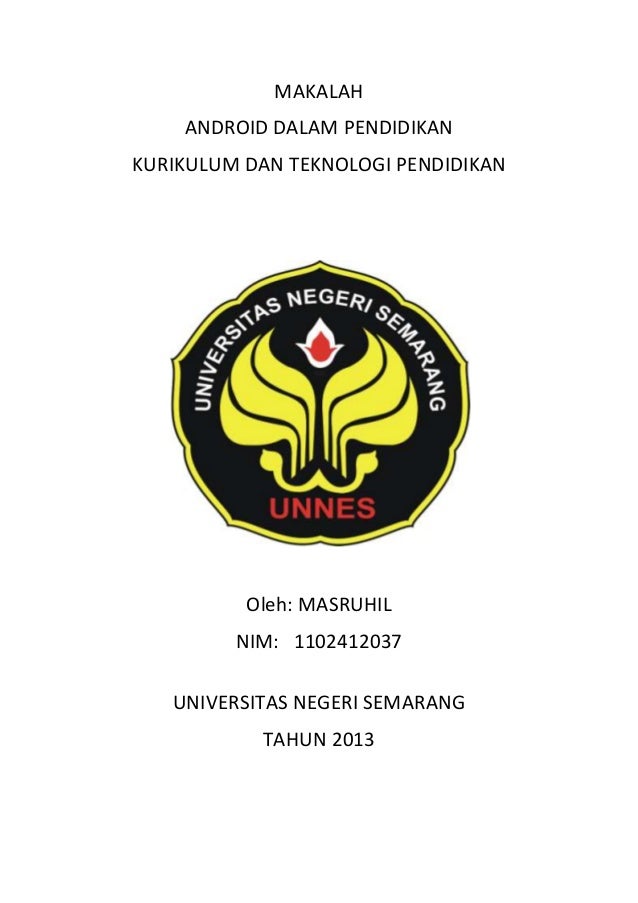 Makalah tentang aplikasi mobile