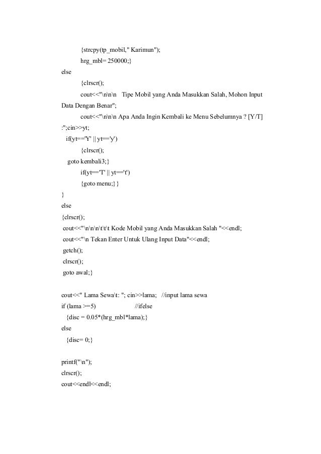 Contoh Makalah Daspro Sewa Cd Asik Belajar