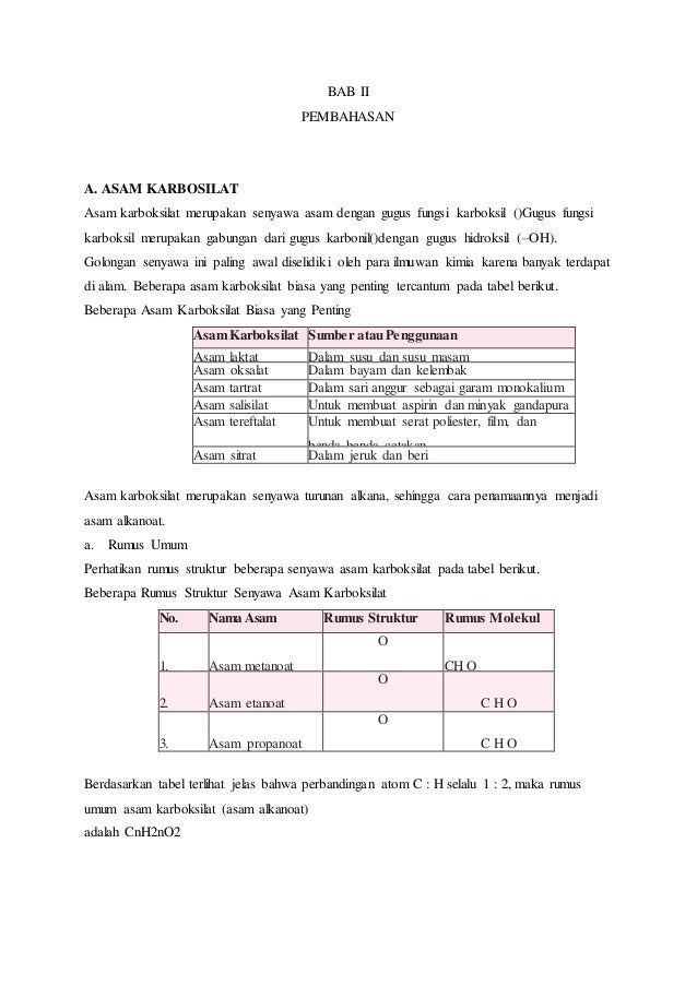 Makalah asam karbonat