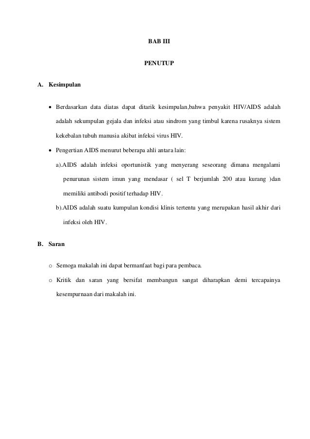 Makalah asuhan hiv aids