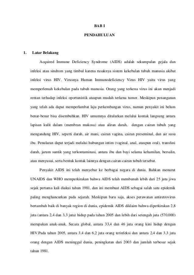 Makalah asuhan hiv aids