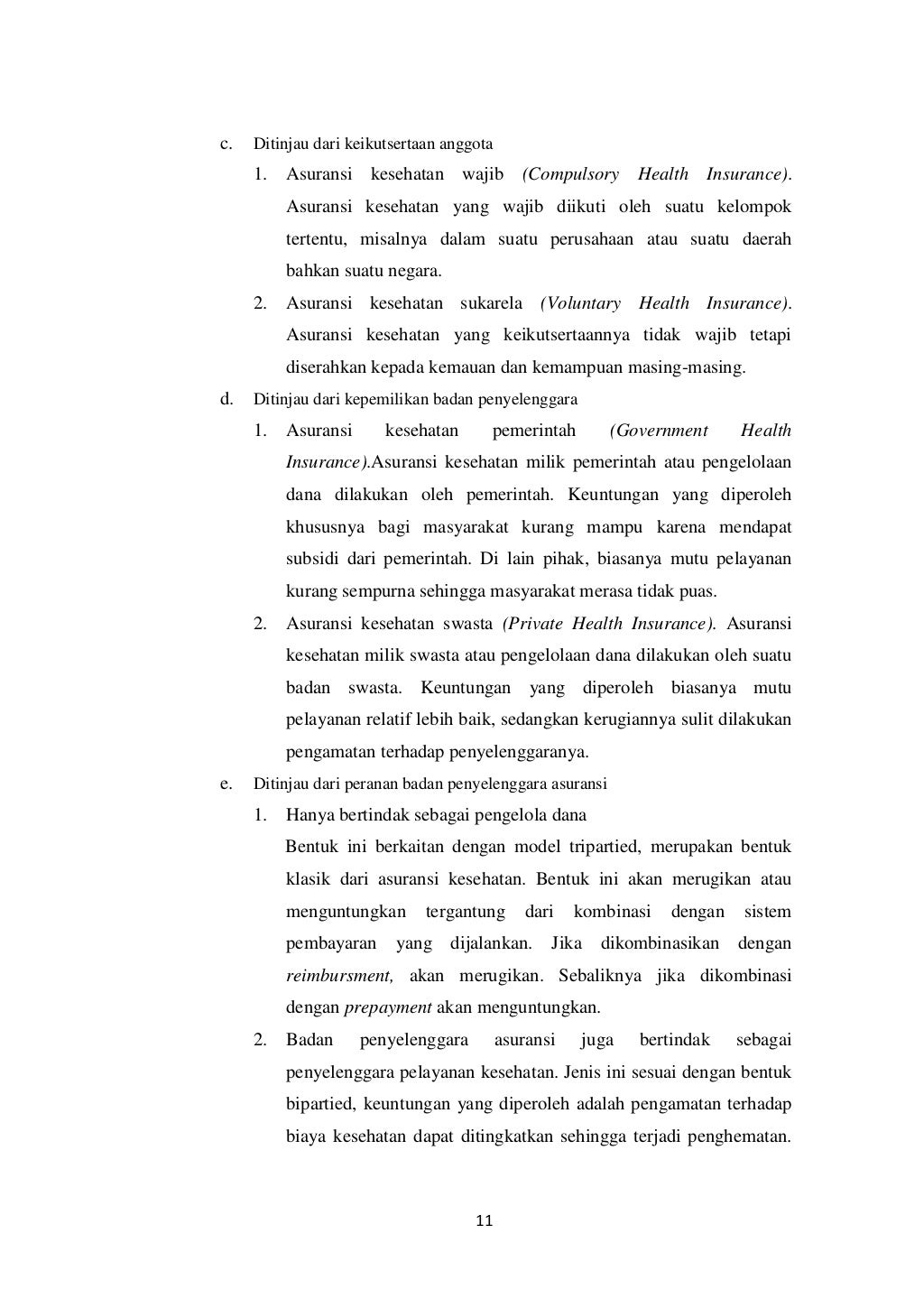 Makalah Asuransi Kesehatan & BPJS Makalah Asuransi Kesehatan & BPJS