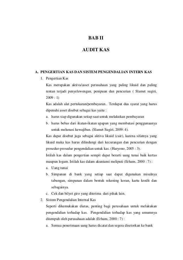 Contoh Soal Kasus Auditing 2 Dan Jawabannya