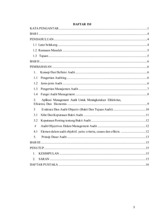 Makalah audit internal | PDF