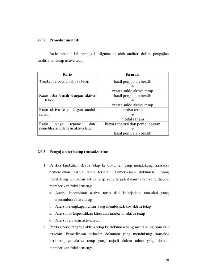 Makalah audit terhadap siklus pengeluaran pengujian substantif terhad…