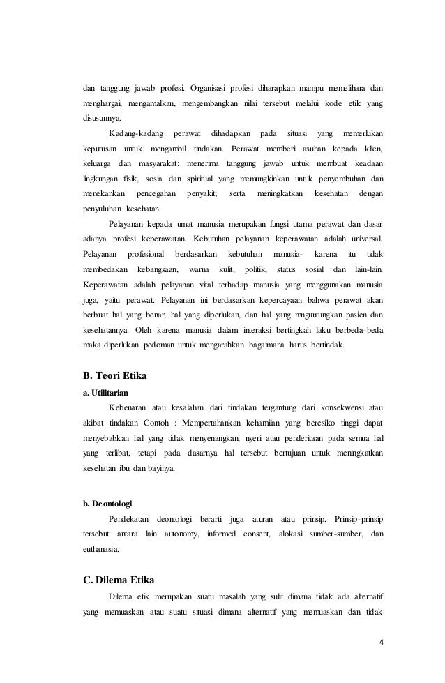 Contoh Etika Universal - Surat 10