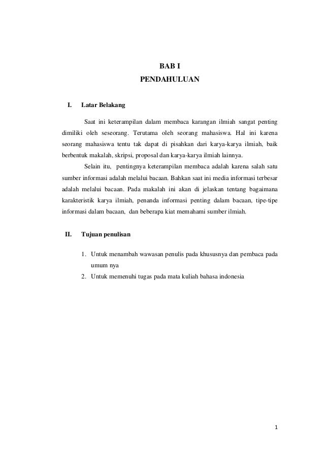 Makalah B Indo Karya Ilmiah