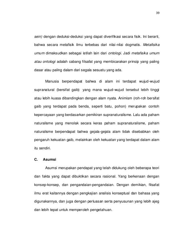 Makalah Kajian Ontologi Epistimologi Dan Aksionlogi Ilmu