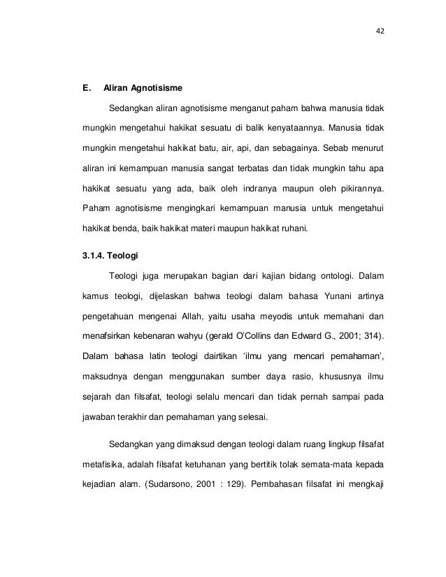 Makalah Kajian Ontologi Epistimologi Dan Aksionlogi Ilmu
