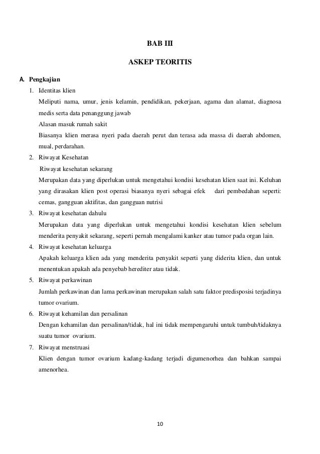 Makalah bab i kista ovarium