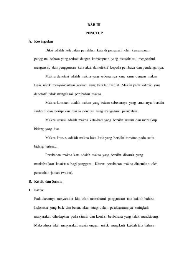 Makalah Bahasa Indonesia