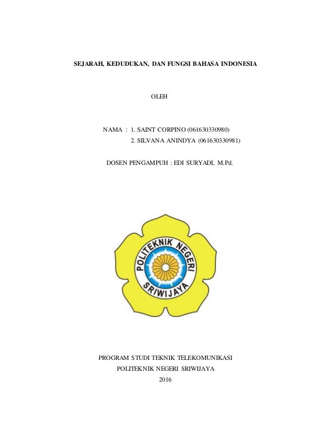 Makalah bahasa indonesia