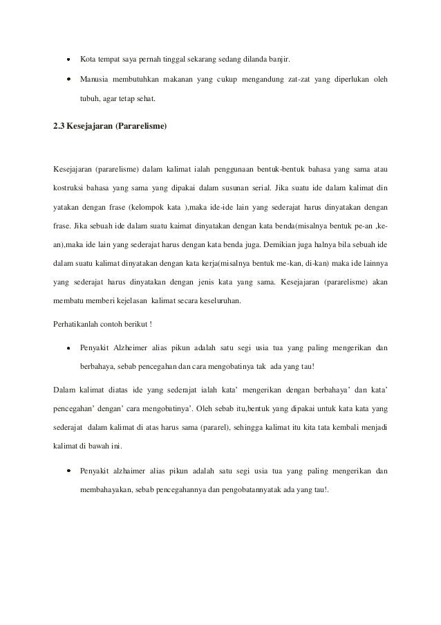 Contoh Makalah Kalimat Efektif - World Globe