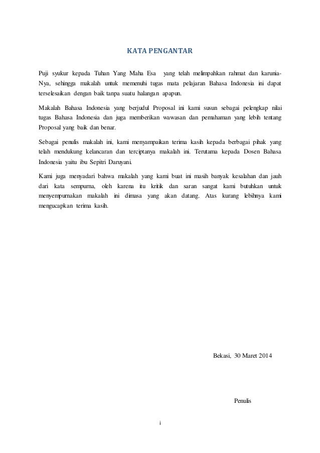 Makalah Bahasa Indonesia