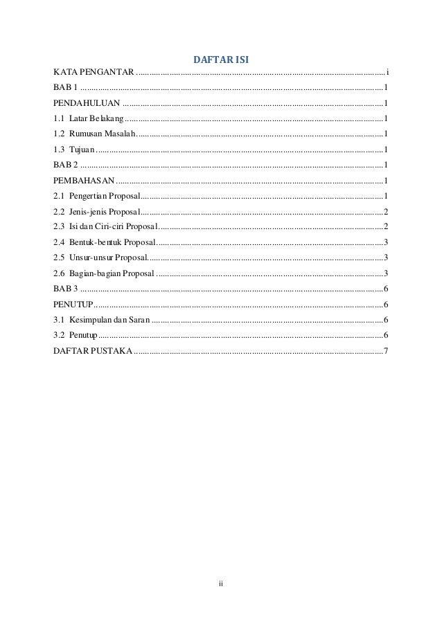Contoh Makalah Bahasa Indonesia