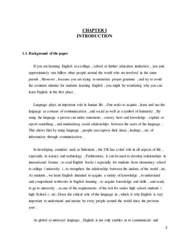Makalah Bahasa Inggris