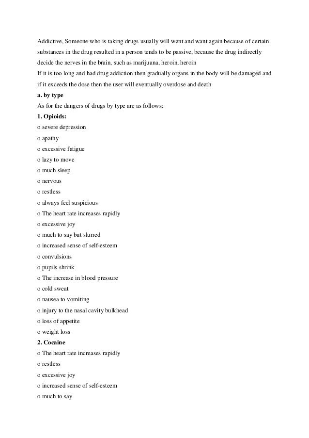 Contoh Laporan Penelitian Narkoba