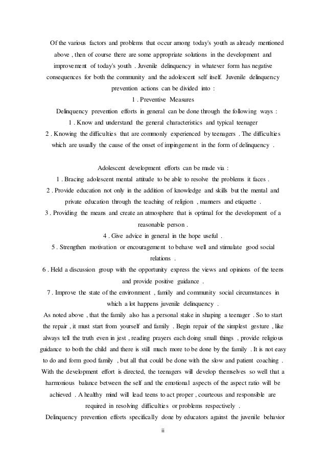 Essay bahasa inggris tentang kenakalan remaja 05 picture